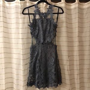 Lace skater style dress